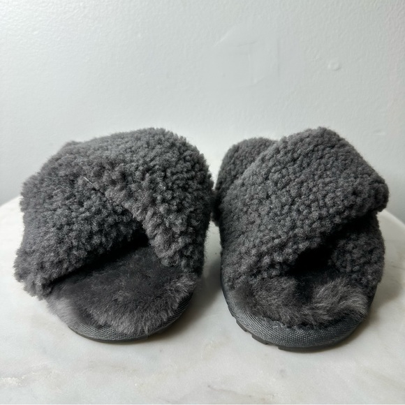 NEW Emu Australia Shearling Fur Slippers size 7 - Picture 5 of 6